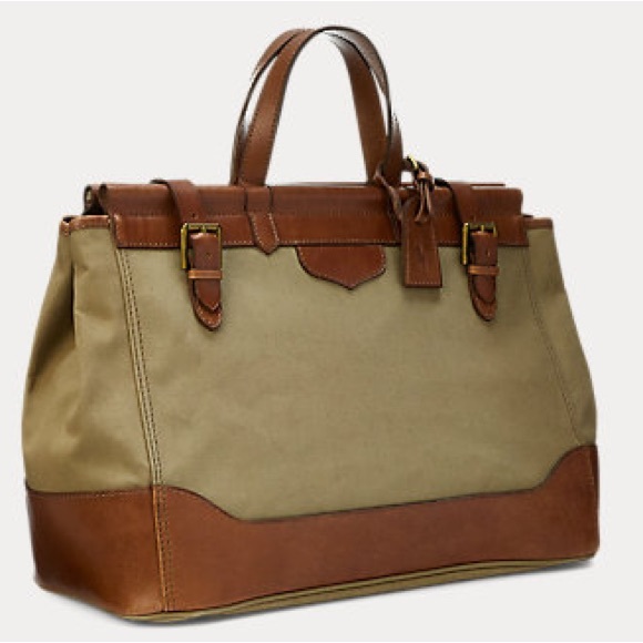 Ralph Lauren Bags 0 Authentic Ralph Lauren Carryall Canvas Leather